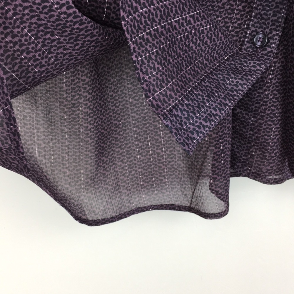 French Connection Sheer Blouse NWT - Picture 7 of 10